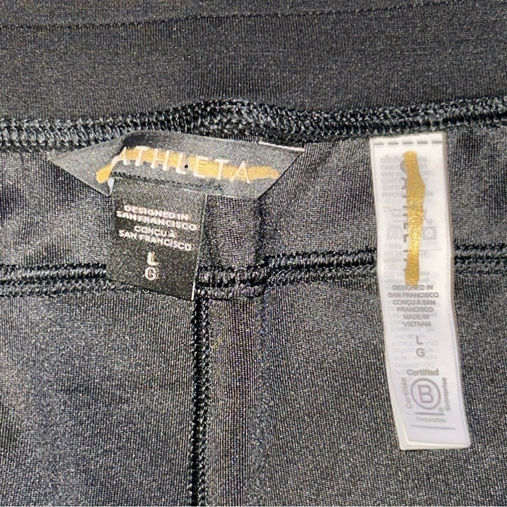 Athleta Women's Black Joggers - Picture 4 of 4
